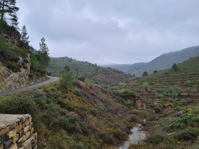 Barranco del piojo con agua